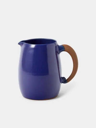 Shin Ki-bok Ceramic Jug In Blue