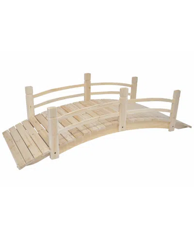 Shine Co. 6ft Cedar Garden Bridge