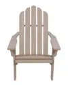 Shine Co. Adirondack Chair With Hydro-tex Finish In Grey