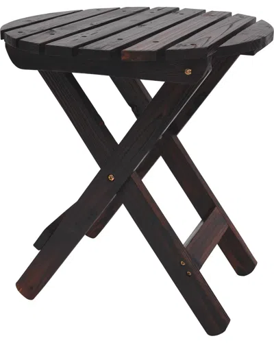Shine Co. Adirondack Round Folding Table