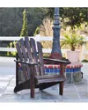 Shine Co. Westport Adirondack Chair In Beige