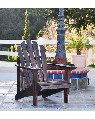Shine Co. Westport Adirondack Chair In Beige