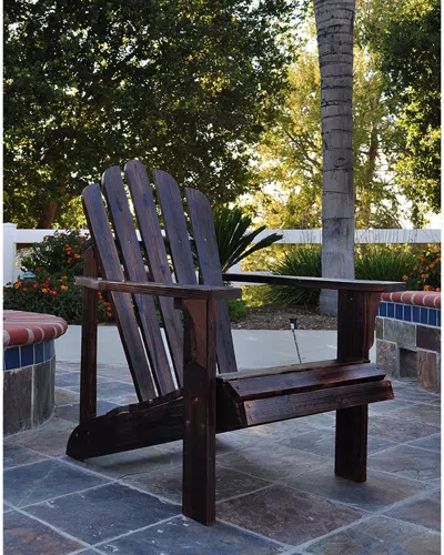 Shine Co. Westport Adirondack Chair In Brown