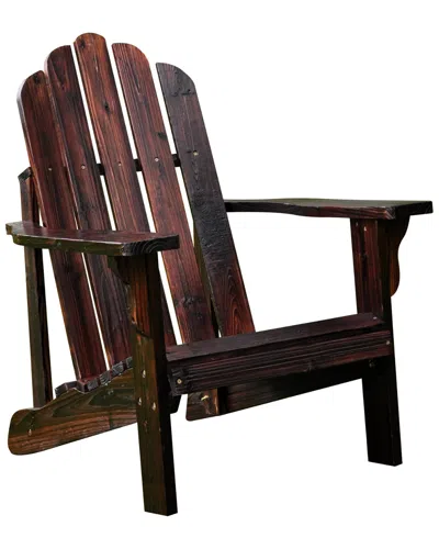 Shine Co. Marina Adirondack Chair In Brown