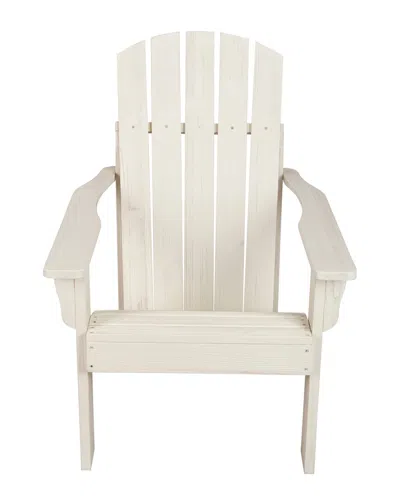 Shine Co. Mid-century Modern Adirondack Chair In Neutral