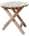 Shine Co. Adirondack Round Folding Table