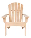 Shine Co. Rockport Adirondack Chair In Brown