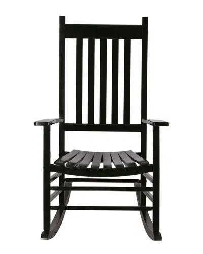Shine Co. Vermont Porch Rocker In Black