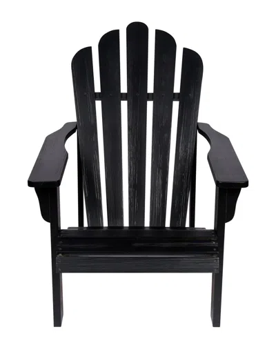 Shine Co. Westport Adirondack Chair In Black