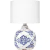 Shine Studio Ruby Table Lamp In White