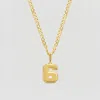 Shinera The Varsity Number Pendant Necklace