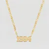 Shinera The Year Nameplate Necklace