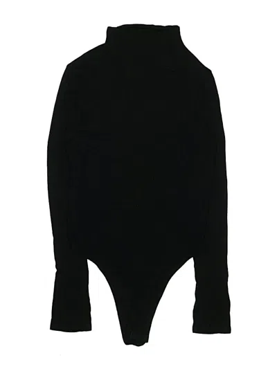 Pre-owned Shinestar Bodysuit In Black