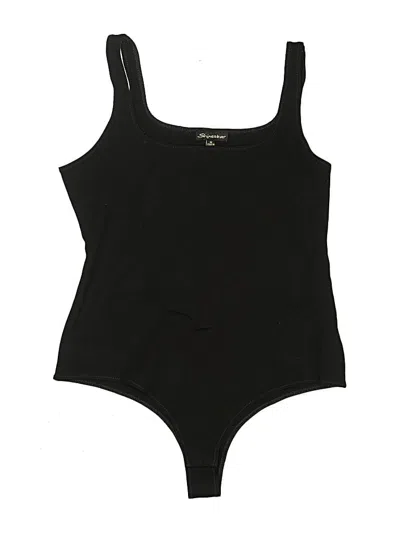 Pre-owned Shinestar Bodysuit In Black