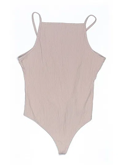 Pre-owned Shinestar Bodysuit In Brown