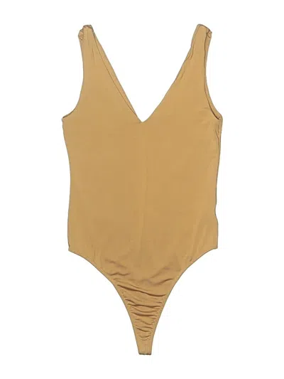 Pre-owned Shinestar Bodysuit In Brown