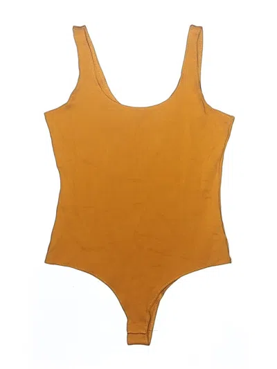 Pre-owned Shinestar Bodysuit In Gold