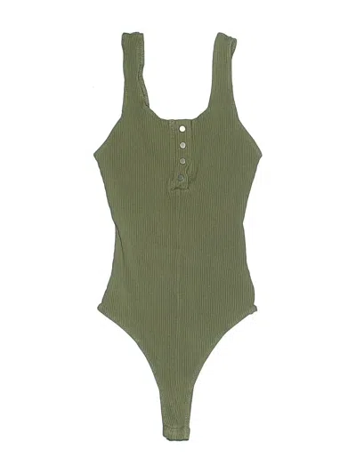 Pre-owned Shinestar Bodysuit In Green