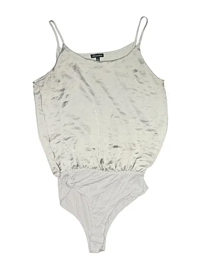 Pre-owned Shinestar Bodysuit In Silver