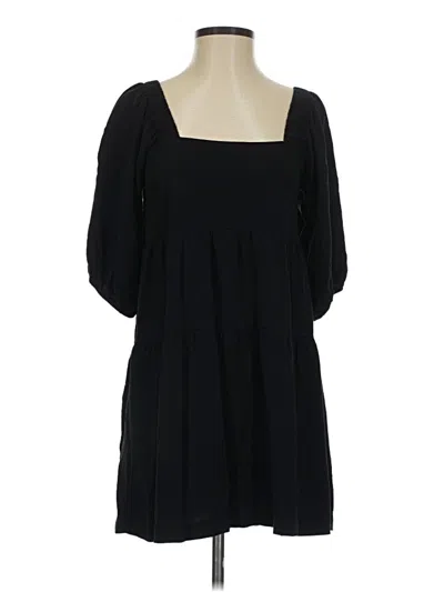 Pre-owned Shinestar Casual Dress In Black