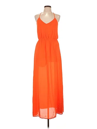 Pre-owned Shinestar Casual Dress In Orange