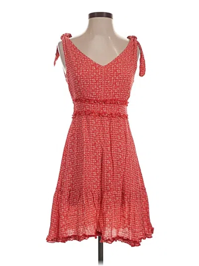 Pre-owned Shinestar Casual Dress In Red