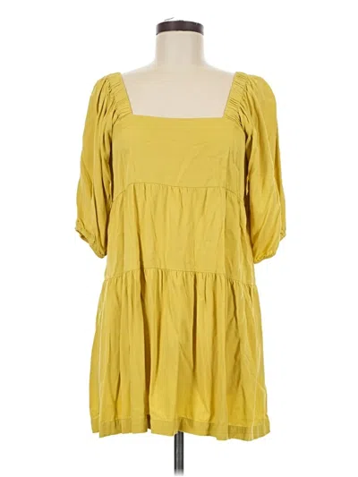 Pre-owned Shinestar Casual Dress In Yellow