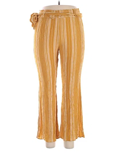 Pre-owned Shinestar Casual Pants In Gold