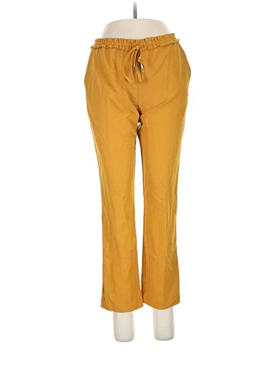 Pre-owned Shinestar Casual Pants In Yellow