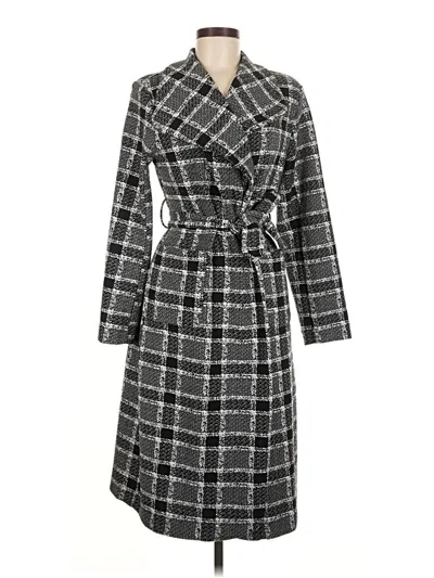 Pre-owned Shinestar Coat In Gray