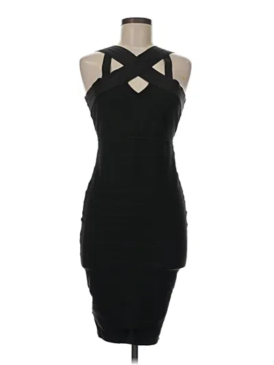 Pre-owned Shinestar Cocktail Dress In Black