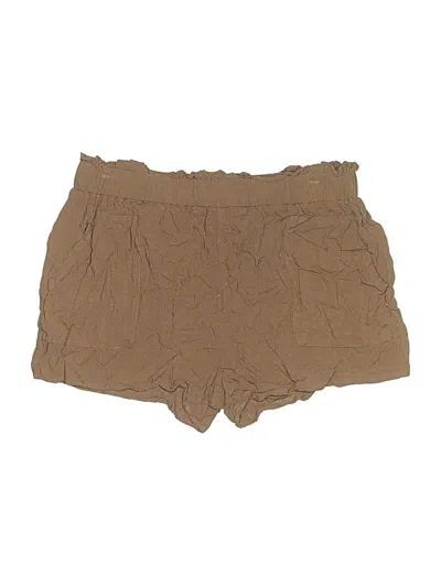 Pre-owned Shinestar Khaki Shorts In Brown
