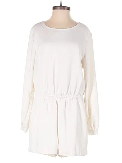 Pre-owned Shinestar Romper In Ivory