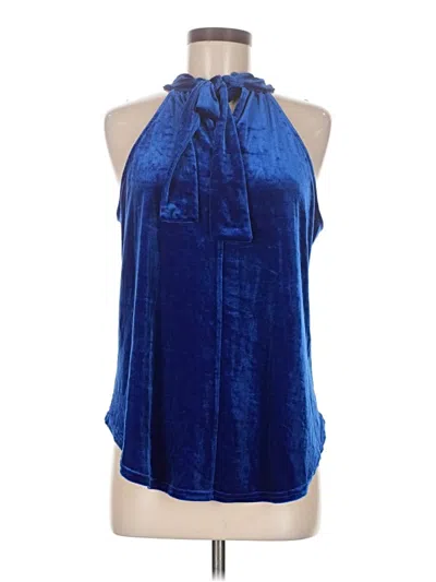 Pre-owned Shinestar Sleeveless Blouse In Blue