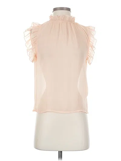 Pre-owned Shinestar Sleeveless Blouse In Ivory