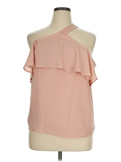 Pre-owned Shinestar Sleeveless Blouse In Pink