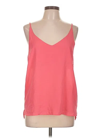 Pre-owned Shinestar Sleeveless Top Pink Scoop Neck Tops