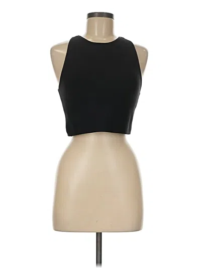 Pre-owned Shinestar Tank Top Black Halter Neckline Tops