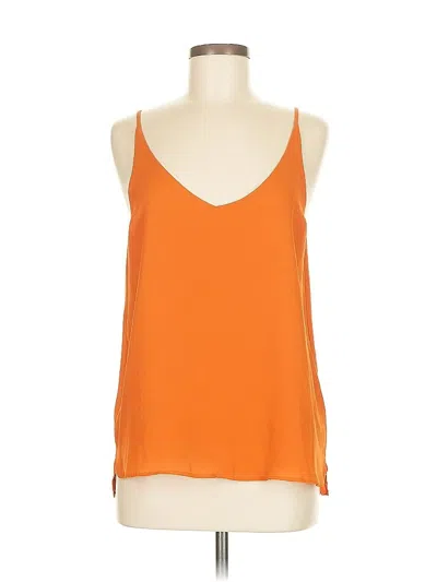 Pre-owned Shinestar Tank Top Orange Halter Neckline Tops