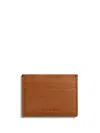 Shinola Grained Leather Wallet In Brown