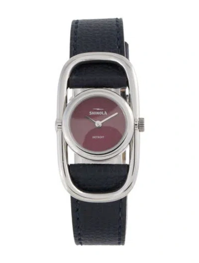 Pre-owned Shinola Bike Lock Watch In Multi