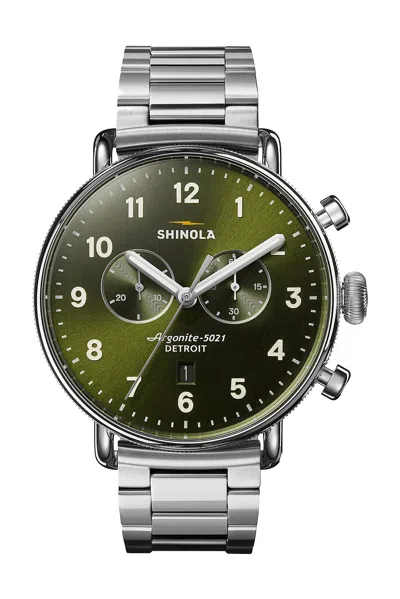 SHINOLA CANFIELD CHRONOGRAPH 43MM