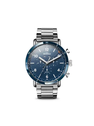 Shinola Canfield Sport Chronograph 45mm In Sapphire