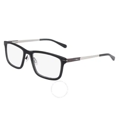 Shinola Demo Rectangular Men's Eyeglasses Sh37000 012 55 In Black