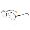 Shinola Demo Round Unisex Eyeglasses Sh21001 001 49
