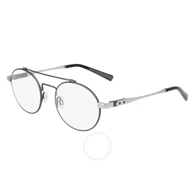 Shinola Demo Round Unisex Eyeglasses Sh21001 071 49 In Gray