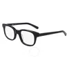 Shinola Demo Sport Unisex Eyeglasses Sh15003 001 49