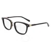 Shinola Demo Square Ladies Eyeglasses Sh27000 001 52