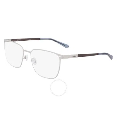 Shinola Demo Square Unisex Eyeglasses Sh31000 046 54 In Metallic