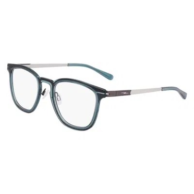 Shinola Demo Square Unisex Eyeglasses Sh37001 422 50 In Blue